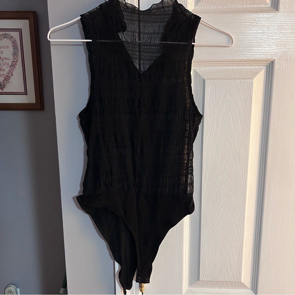 Elegant Black Sleeveless Top